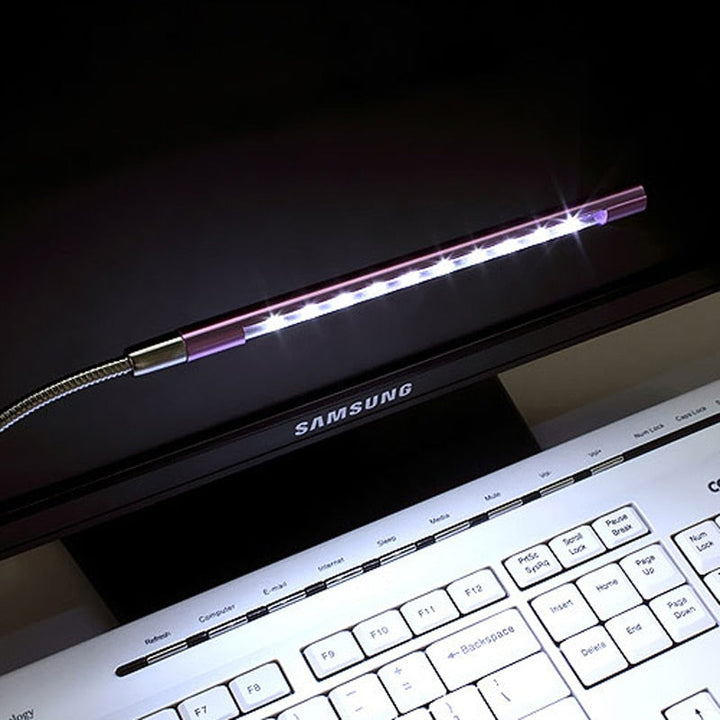 Tastaturlampe | USB | Hell | Energieeffizient | Multifunktional-Schwarz-Luzern Mode
