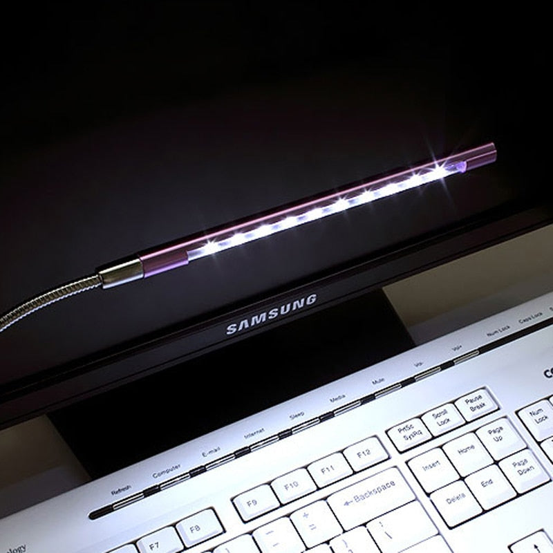 Tastaturlampe | USB | Hell | Energieeffizient | Multifunktional-Schwarz-Luzern Mode