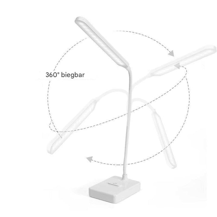 Verstellbare Schreibtischlampe | Flexibel | Wiederaufladbar | Dimmbar-Luzern Mode