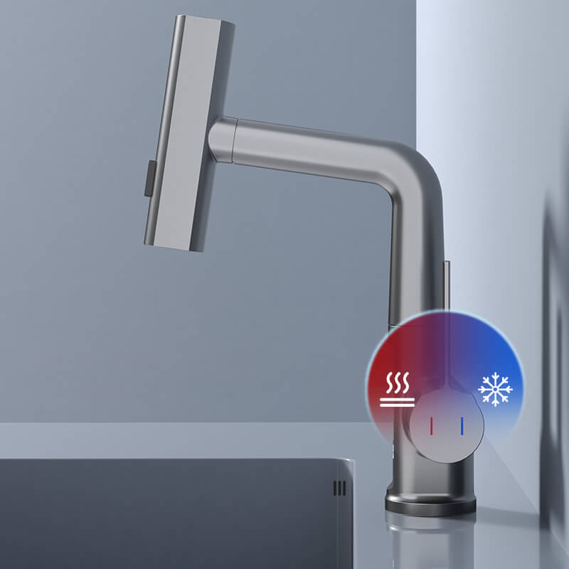 Wasserhahn | Flexibel Display Vielseitig Langlebig 5 Modi Universell-Luzern Mode