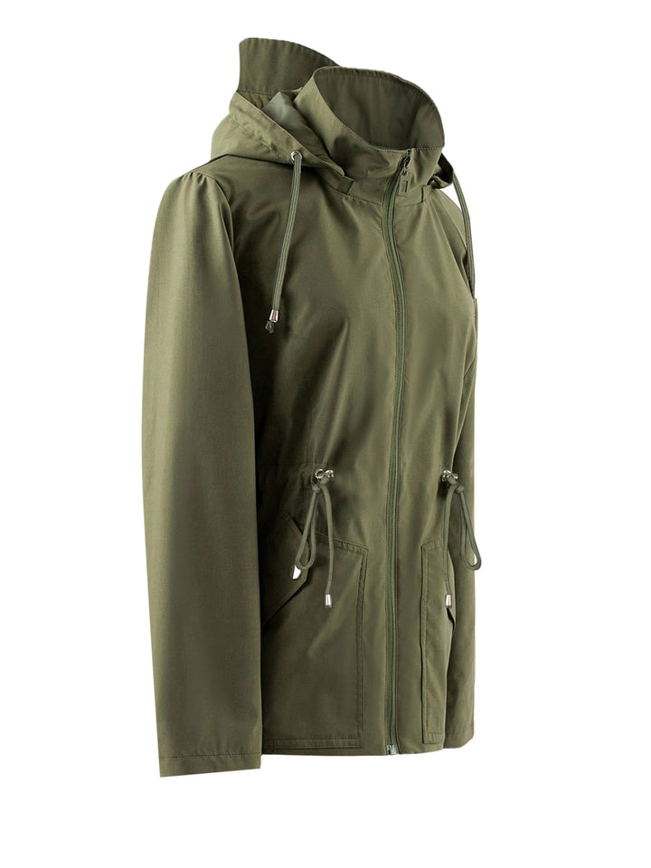 Damen Wasserdichte Jacke mit Kapuze – Iris