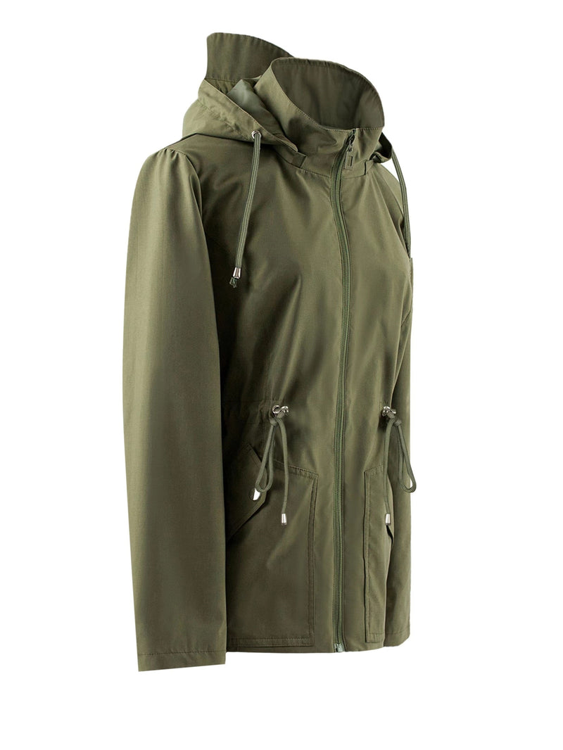 Damen Wasserdichte Jacke mit Kapuze – Iris