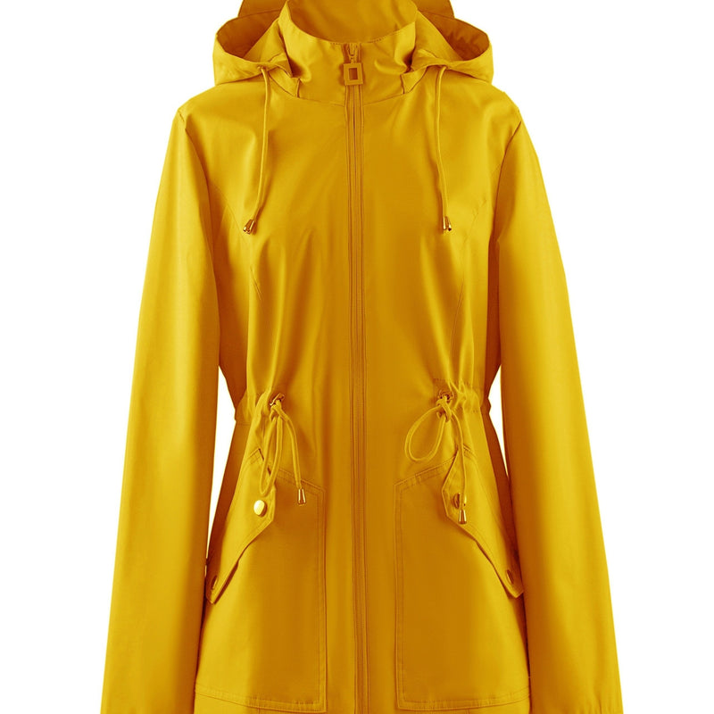 Damen Wasserdichte Jacke mit Kapuze – Iris