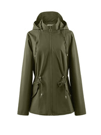 Damen Wasserdichte Jacke mit Kapuze – Iris