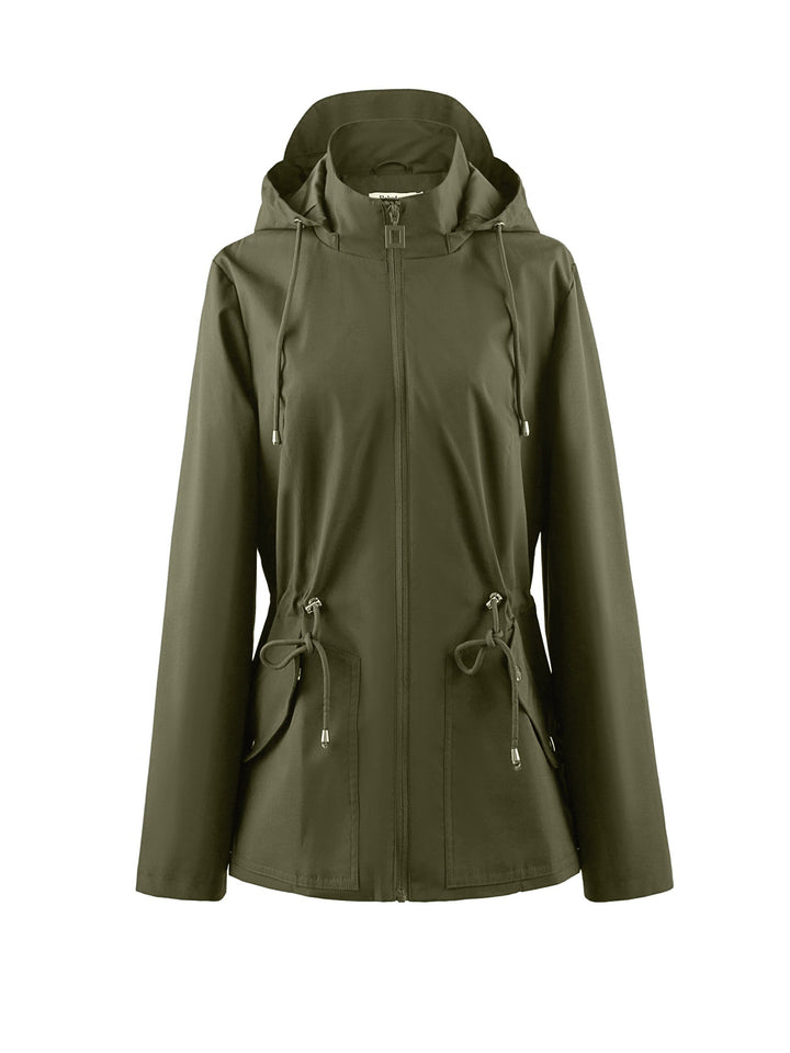 Damen Wasserdichte Jacke mit Kapuze – Iris