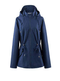 Damen Wasserdichte Jacke mit Kapuze – Iris