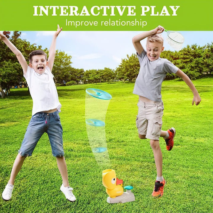 Wurfscheiben-Spielzeug für Kinder ohne Batterien – Für Innen & Außen geeignet