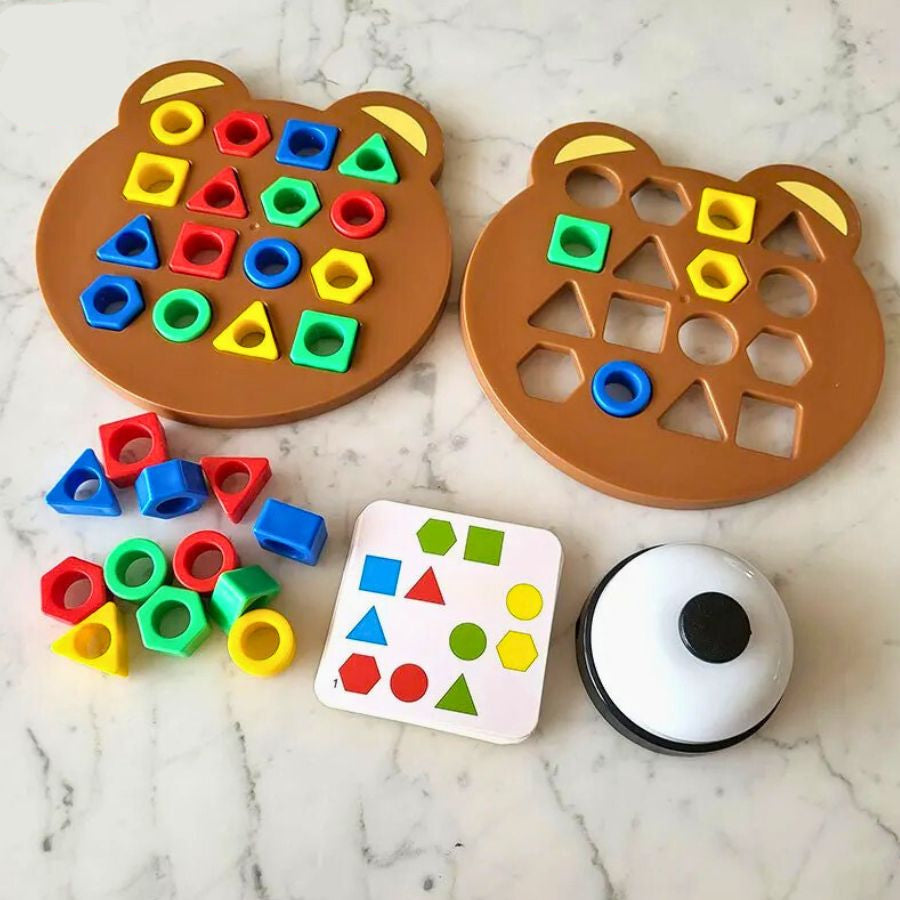 Form- und Farbenpuzzle | Montessori | Interaktiv | Pädagogisch | Bär-Luzern Mode