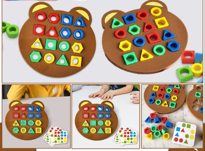 Form- und Farbenpuzzle | Montessori | Interaktiv | Pädagogisch | Bär-Luzern Mode