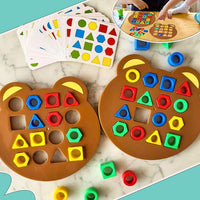 Form- und Farbenpuzzle | Montessori | Interaktiv | Pädagogisch | Bär-Luzern Mode
