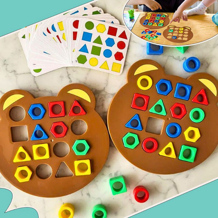 Form- und Farbenpuzzle | Montessori | Interaktiv | Pädagogisch | Bär-Luzern Mode