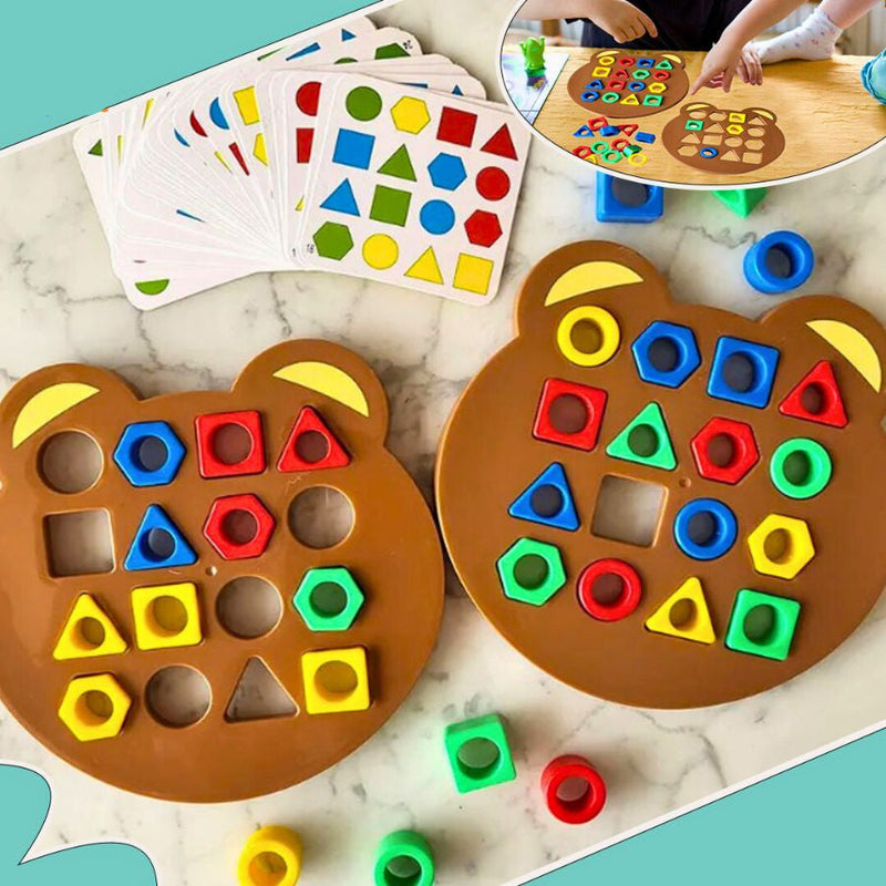 Form- und Farbenpuzzle | Montessori | Interaktiv | Pädagogisch | Bär-Luzern Mode