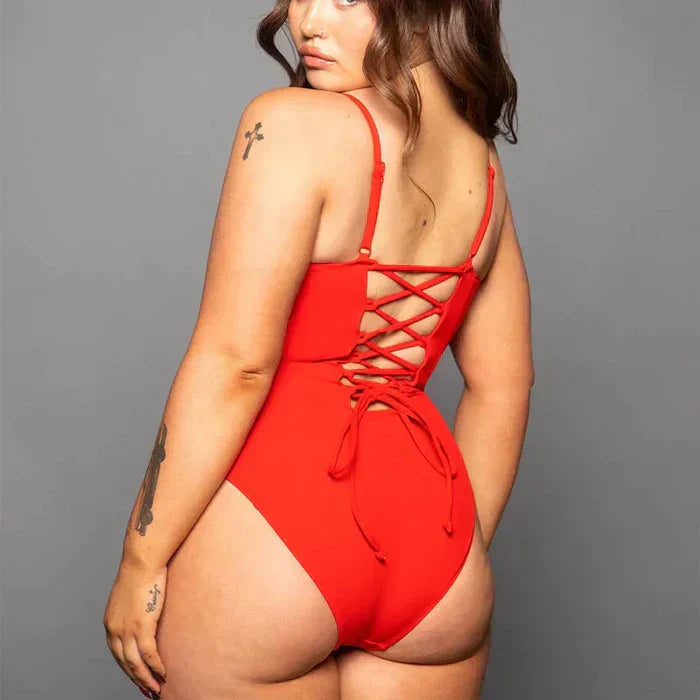 Shapewear Badeanzug Damen | Figurformend | Strandmode Sommer | Body Look-Luzern Mode