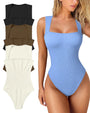Shaping Bodysuit Damen | Bauchkontrolle | Nahtlos | Figurformend | Sophie Stil-Hellblau-S-Luzern Mode