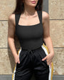 Shaping Bodysuit Damen | Bauchkontrolle | Nahtlos | Figurformend | Sophie Stil-Schwarz-S-Luzern Mode