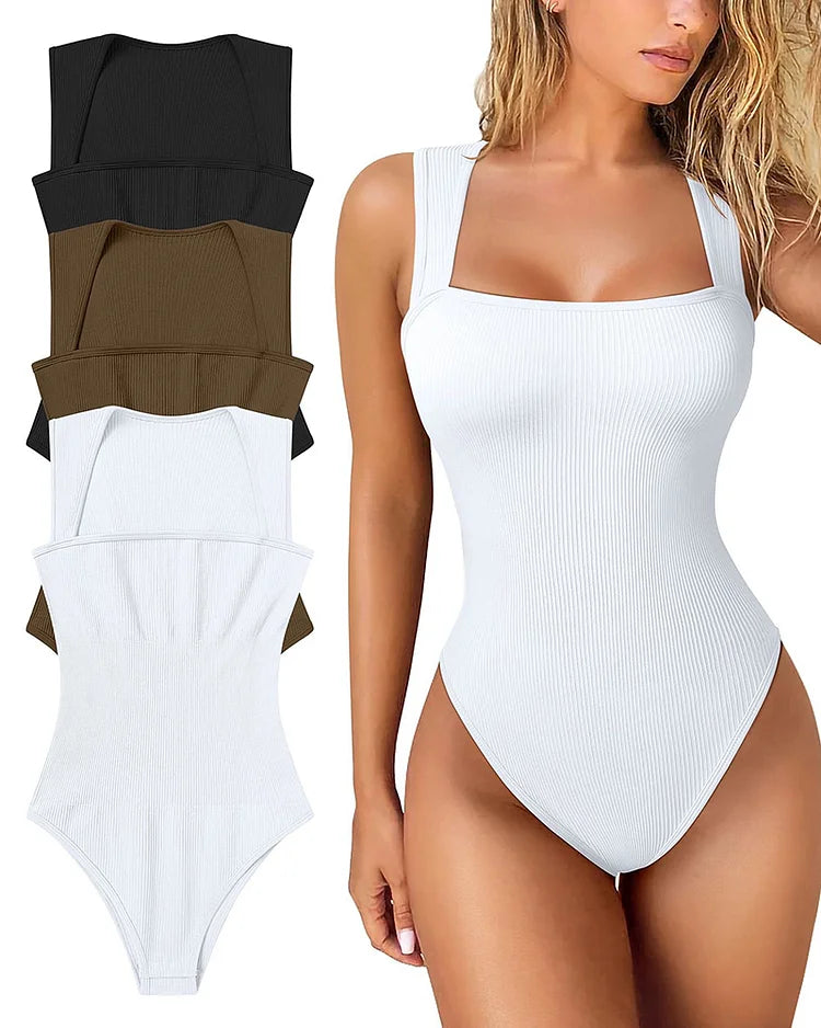 Shaping Bodysuit Damen | Bauchkontrolle | Nahtlos | Figurformend | Sophie Stil-Weiß-S-Luzern Mode