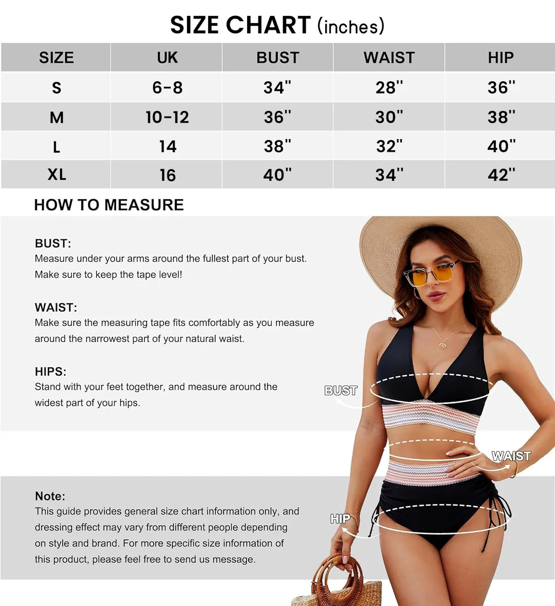 Figurformender Bikini Damen | High Waist | Push-up Effekt | 1 kaufen 1 gratis | Trend-Luzern Mode