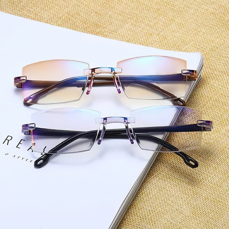 Hochwertige Lesebrille mit Blaulichtfilter, Bifokal-Design-Luzern Mode