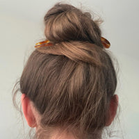 Luxuriöse Haarklammer im Schildpatt-Design für Damen-Luzern Mode