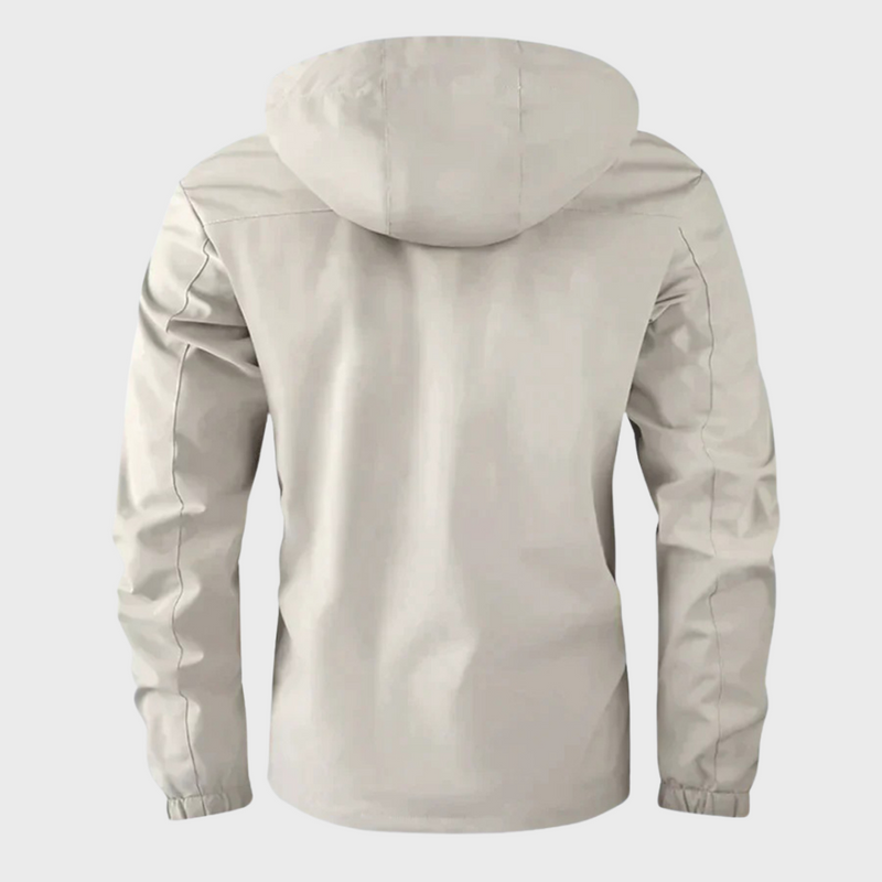 Herren Winterjacke mit Kapuze und kariertem Innenfutter-Luzern Mode
