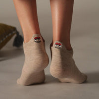 Socken Set | Unisex | Gesichter | 10 Paar | Knöchelsocken | Baumwollmix-Luzern Mode