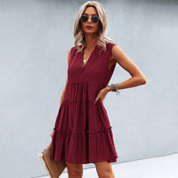 Fröhliches Sommerkleid mit lockerer Passform – Elin