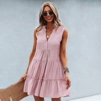 Fröhliches Sommerkleid mit lockerer Passform – Elin