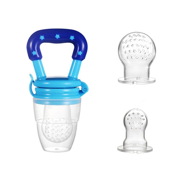 Fruchtschnuller | Baby | Essen lernen | Vielseitig | Ergonomisch | Langlebig | Sicher-Blau-Luzern Mode