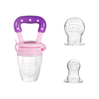 Fruchtschnuller | Baby | Essen lernen | Vielseitig | Ergonomisch | Langlebig | Sicher-Rosa-Luzern Mode