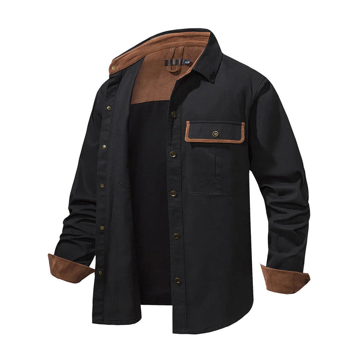 Herren Outdoor Hemd mit Taschen - Robustes Freizeitshirt-Luzern Mode