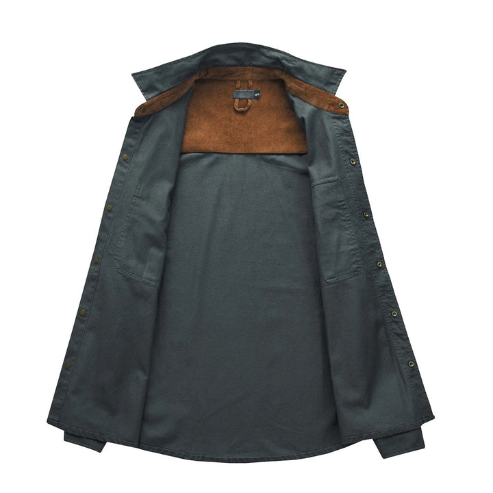 Herren Outdoor Hemd mit Taschen - Robustes Freizeitshirt-Luzern Mode