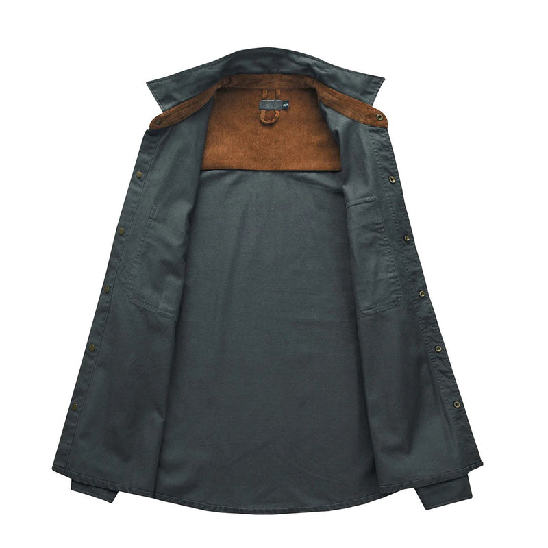 Herren Outdoor Hemd mit Taschen - Robustes Freizeitshirt-Luzern Mode