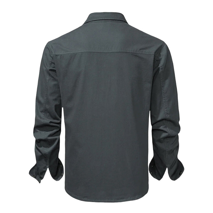 Herren Outdoor Hemd mit Taschen - Robustes Freizeitshirt-Luzern Mode