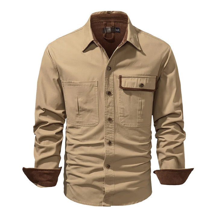 Herren Outdoor Hemd mit Taschen - Robustes Freizeitshirt-Luzern Mode
