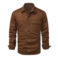 Herren Outdoor Hemd mit Taschen - Robustes Freizeitshirt-Luzern Mode