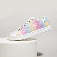 Glitzernde Damen Sneaker mit schimmerndem Design-Luzern Mode