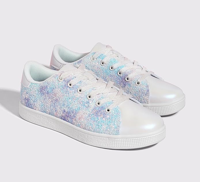 Glitzernde Damen Sneaker mit schimmerndem Design-Luzern Mode