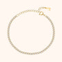 Damenarmband | Funkelnd Silber Gold Elegant Stilvoll Verstellbar-Gold-Luzern Mode