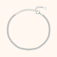 Damenarmband | Funkelnd Silber Gold Elegant Stilvoll Verstellbar-Silber-Luzern Mode
