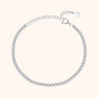 Damenarmband | Funkelnd Silber Gold Elegant Stilvoll Verstellbar-Silber-Luzern Mode