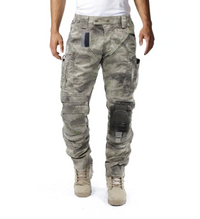 Herren Cargohose | Lang | Knieschutz | 16 Taschen | Robust-Luzern Mode