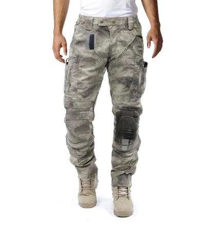 Herren Cargohose | Lang | Knieschutz | 16 Taschen | Robust-Luzern Mode