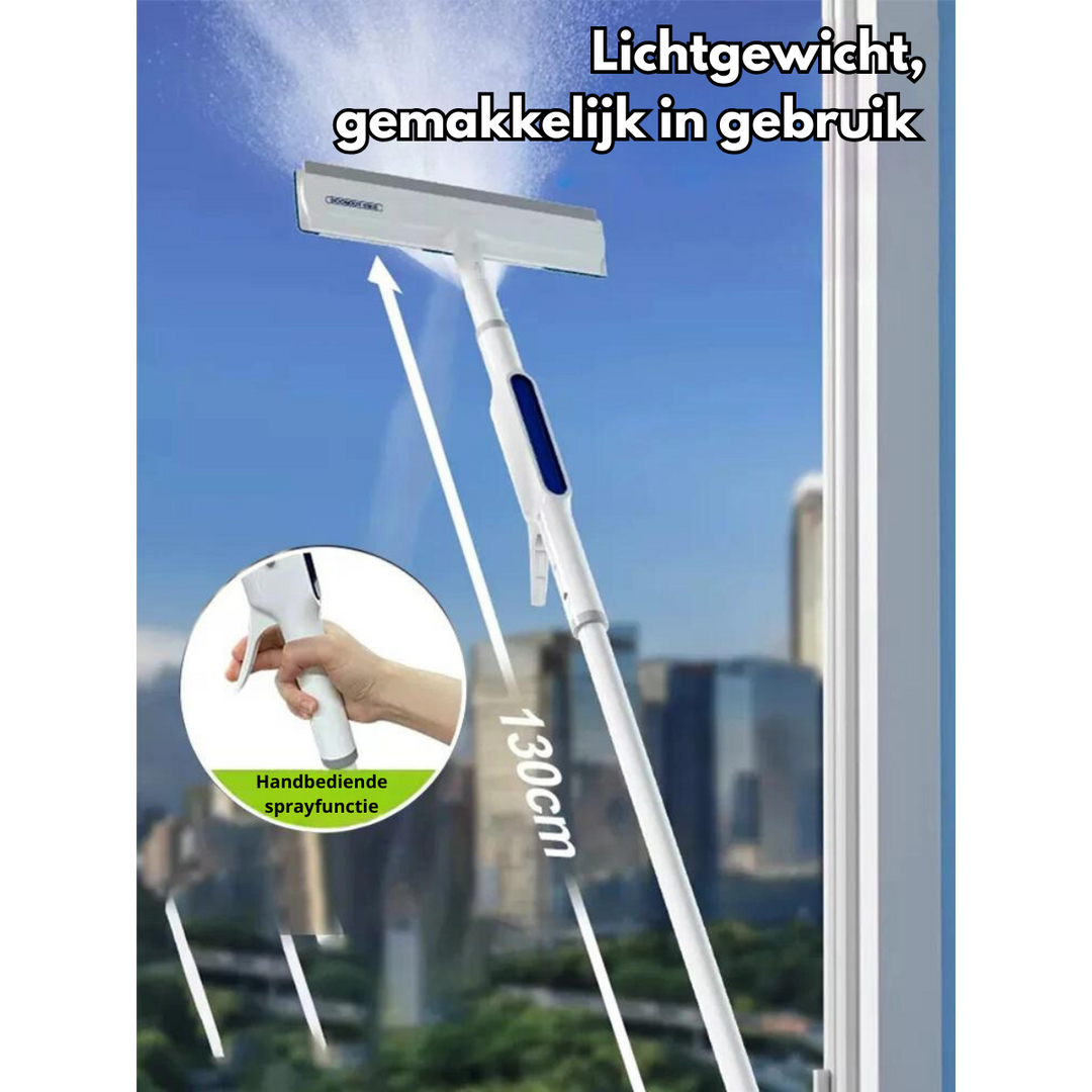 Fensterwischer | 3-in-1 | Funktional | Sprühfunktion | Zeitsparend-Luzern Mode