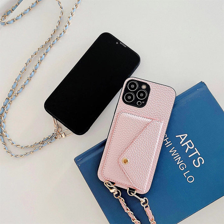 Handy Umhängetasche mit Kartenfach für Smartphones-Luzern Mode