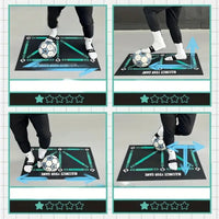 Fußballmatte | Skills Training Vielseitig Langlebig Kompakt Tragbar-Luzern Mode