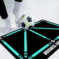 Fußballmatte | Skills Training Vielseitig Langlebig Kompakt Tragbar-Luzern Mode