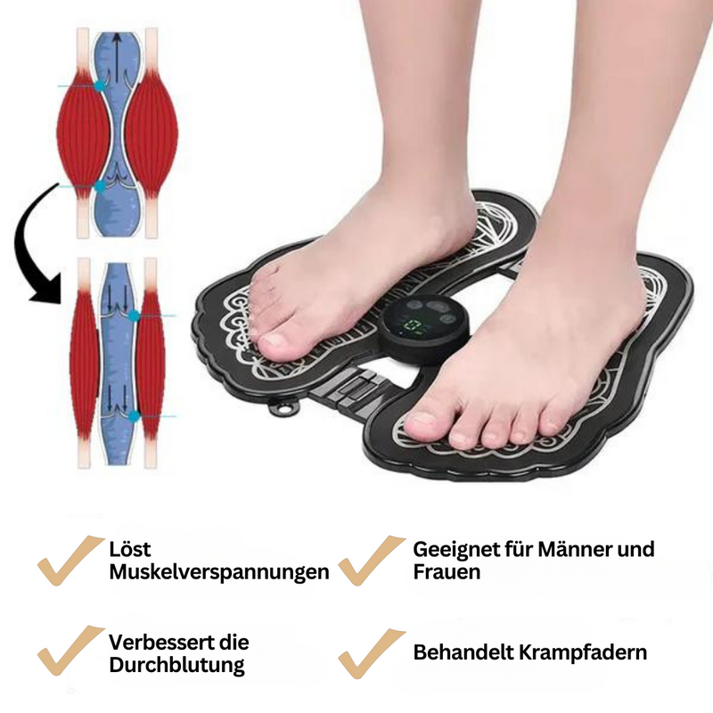 Fußmassagematte | EMS Akupressur Innovativ Bequem Beruhigend-Luzern Mode