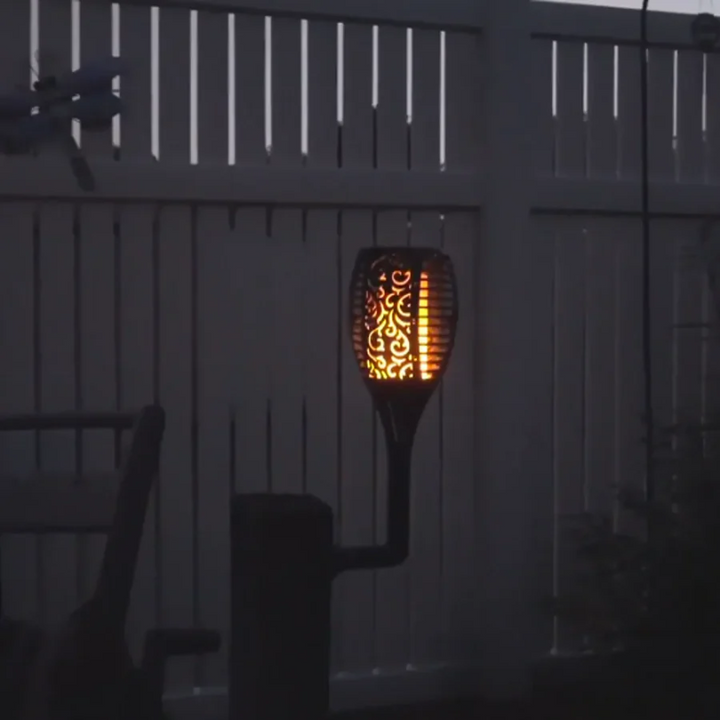 Gartenbeleuchtung | Fackeln | LED | Solar | Stimmungsvolles Licht | Langlebig | Kabellos-Luzern Mode