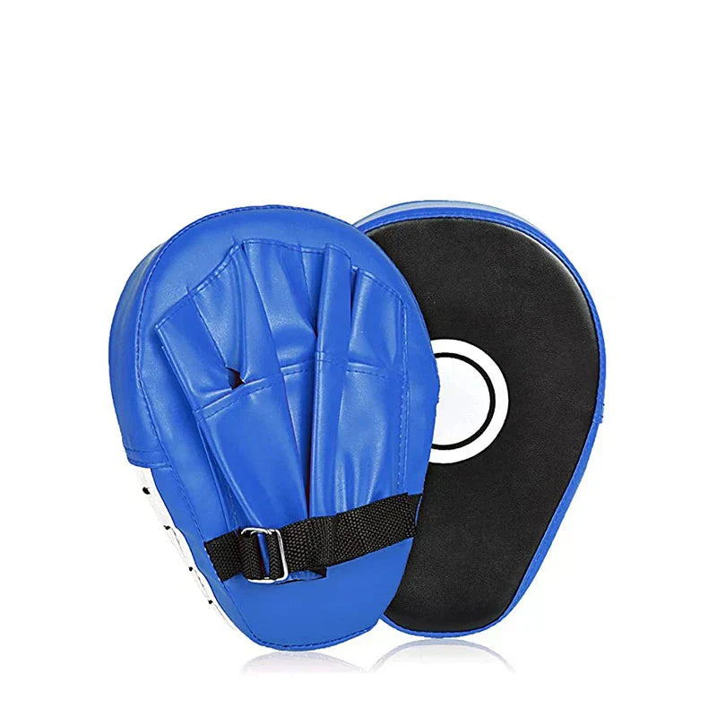 Schlagpolster-Set | 2-teilig Boxen MMA Langlebig Leicht PU-Leder Vielseitig-Blau-Luzern Mode