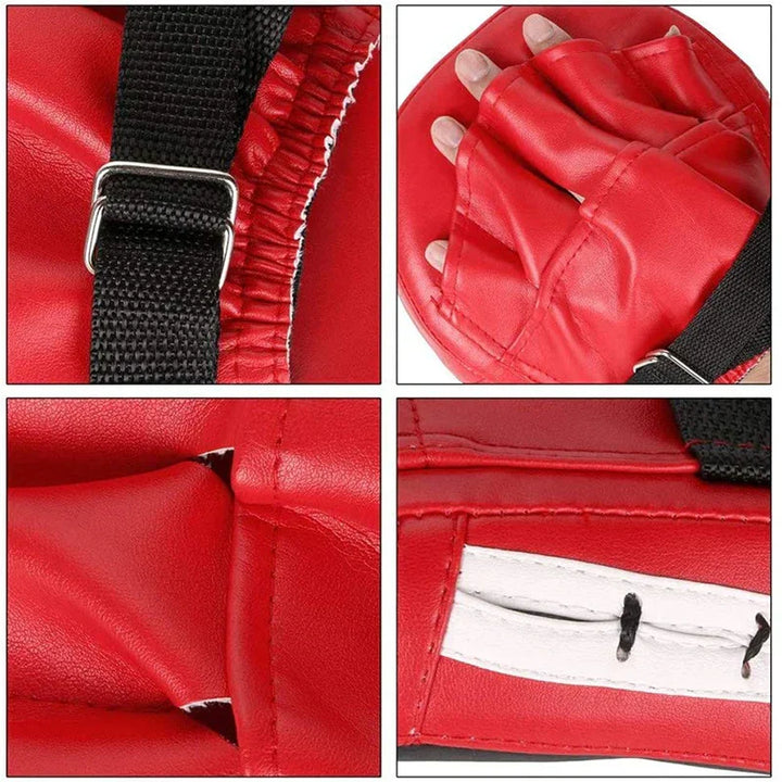 Schlagpolster-Set | 2-teilig Boxen MMA Langlebig Leicht PU-Leder Vielseitig-Luzern Mode